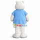 Amiable White Bear Mascot Adult Costume Amiable White Bear Mascot Adult Costume