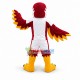 University Red Falcon Mascot Costume University Red Falcon Mascot Costume