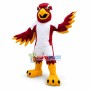 University Red Falcon Mascot Costume 