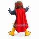 Power Grey Cologne Falcons Mascot Costume Power Grey Cologne Falcons Mascot Costume