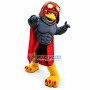 Power Grey Cologne Falcons Mascot Costume 