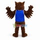 Brown Owl High School Mascot Costume 