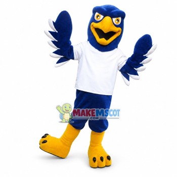 College Blue Hawk Mascot Costume College Blue Hawk Mascot Costume