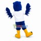 College Blue Hawk Mascot Costume 