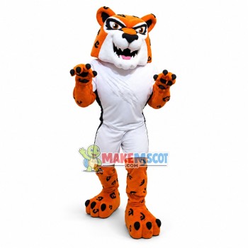 University Fierce Jaguar Mascot Costume University Fierce Jaguar Mascot Costume