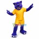 Power Purple Panther High School Mascot Costume 