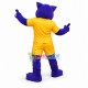 Power Purple Panther High School Mascot Costume 