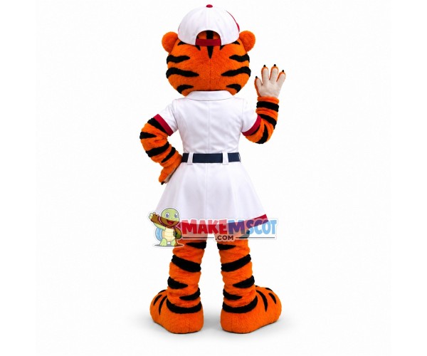 Baseball Mom Tiger Mascot Costume 