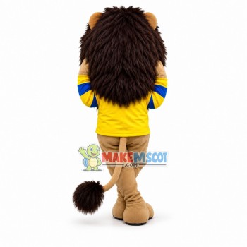 Big Lion Mascot Adult Costume Big Lion Mascot Adult Costume