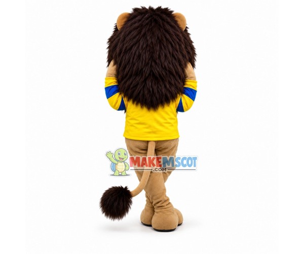 Big Lion Mascot Adult Costume Big Lion Mascot Adult Costume