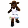 University Power Brown Bison Mascot Costume 