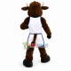 University Power Brown Bison Mascot Costume University Power Brown Bison Mascot Costume
