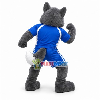 College Husky Mascot Costume 