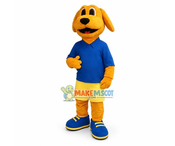 Lovely Goldie Dog Mascot Costume Lovely Goldie Dog Mascot Costume