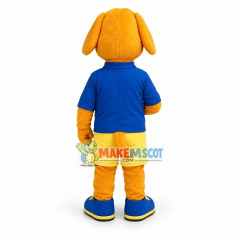 Lovely Goldie Dog Mascot Costume Lovely Goldie Dog Mascot Costume