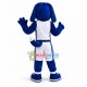 Lovely Basketball Blue Hound Mascot Costume Lovely Basketball Blue Hound Mascot Costume