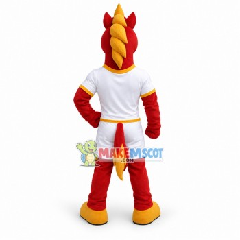 Power Fierce Red Colts High School Mascot Costume Power Fierce Red Colts High School Mascot Costume