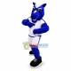 Power Blue Pony High School Mascot Costume Power Blue Pony High School Mascot Costume