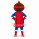 Hero Kid Mascot Adult Costume Hero Kid Mascot Adult Costume
