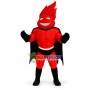 Superhero Red Boy Mascot Adult Costume 