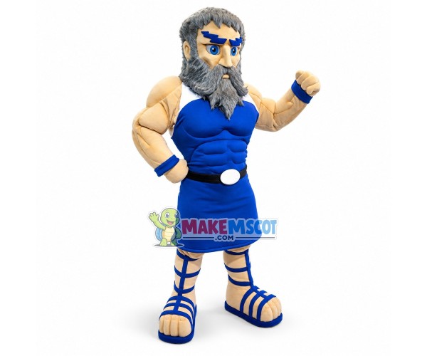 Zeus Mascot Costume Zeus Mascot Costume