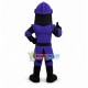 Purple Knight Mascot Costume Purple Knight Mascot Costume