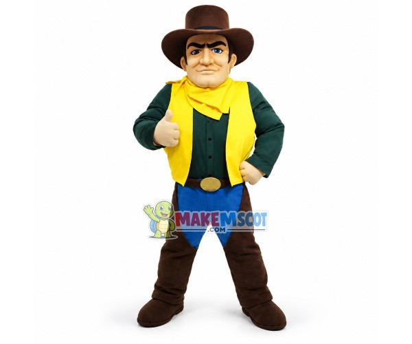 Charles M. Russell High School Rustler Mascot Costume Charles M. Russell High School Rustler Mascot Costume