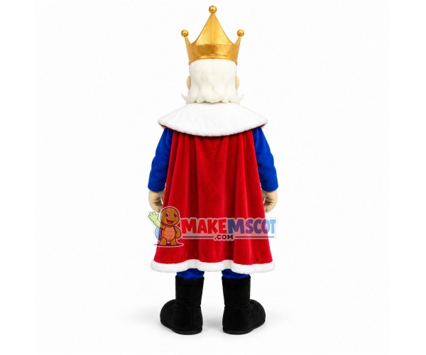 King Mascot Costume King Mascot Costume