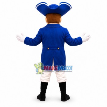 Patriot Male Mascot Costume Patriot Male Mascot Costume