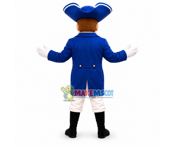 Patriot Male Mascot Costume Patriot Male Mascot Costume