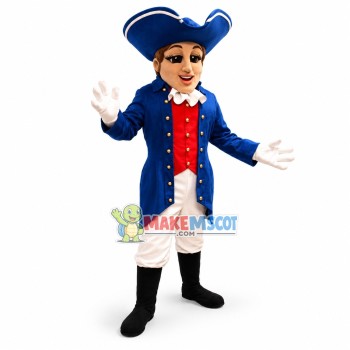 Patriot Female Mascot Costume 