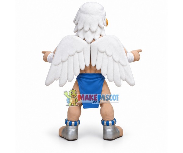 Power Aztecs Mascot Costume Power Aztecs Mascot Costume