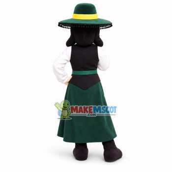 High School Dona Mascot Costume High School Dona Mascot Costume