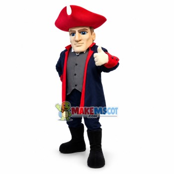 Patriot Pioneer Mascot Costume 