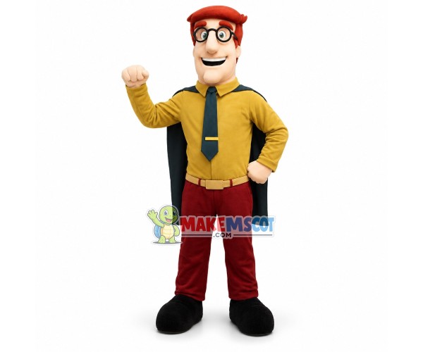 Cambrian Unfee Super Hero Mascot Costume 