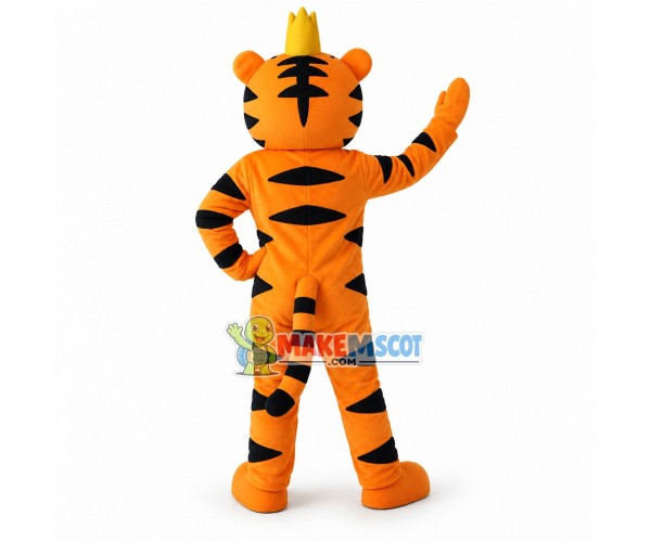 Prince Tiger Mascot Costume Prince Tiger Mascot Costume