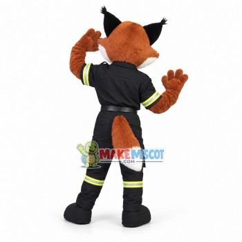Paramedic Fox Mascot Costume Paramedic Fox Mascot Costume