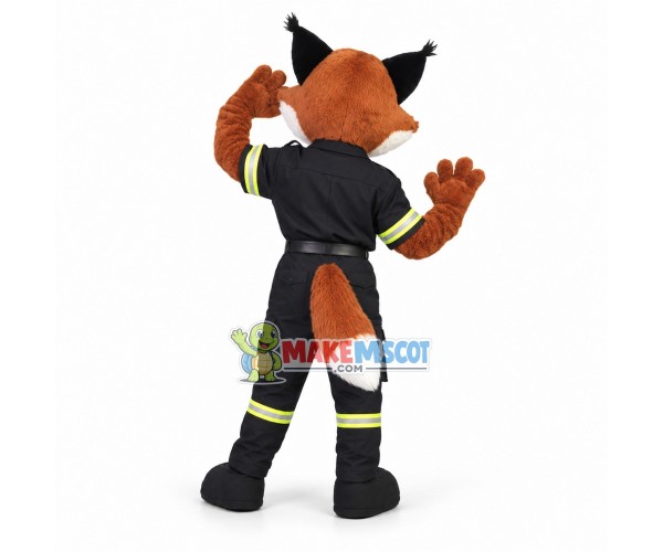 Paramedic Fox Mascot Costume Paramedic Fox Mascot Costume