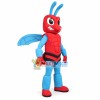 Fierce Power Red & Blue Hornet Mascot Costume	