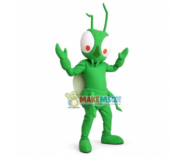 Green Mantis Mascot Adult Costume Green Mantis Mascot Adult Costume