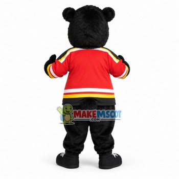 Lovely Sports Black Bear Mascot Costume Lovely Sports Black Bear Mascot Costume