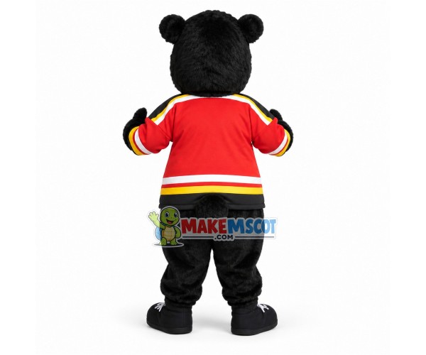 Lovely Sports Black Bear Mascot Costume Lovely Sports Black Bear Mascot Costume