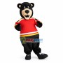Lovely Sports Black Bear Mascot Costume	