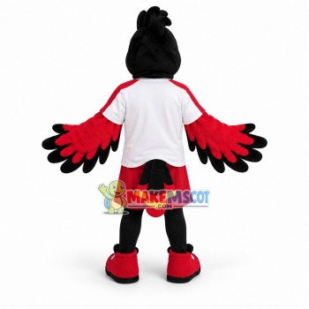 Soccer Roadrunner Mascot Costume Soccer Roadrunner Mascot Costume