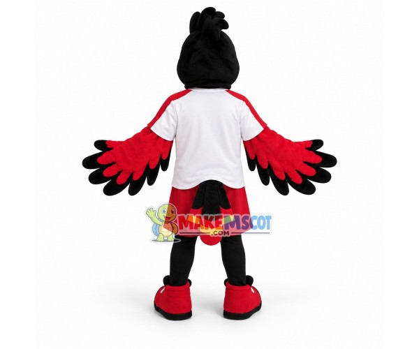 Soccer Roadrunner Mascot Costume Soccer Roadrunner Mascot Costume