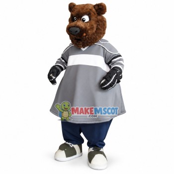 Explorer Brown Bear Mascot Costume 