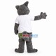 Grey Wolf Academy Mascot Costume Grey Wolf Academy Mascot Costume