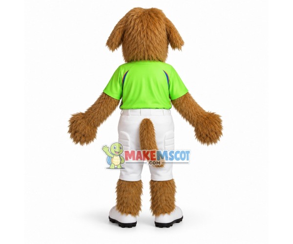 Lovely Light Brown Dog Mascot Costume Lovely Light Brown Dog Mascot Costume