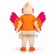 Beige Roadrunner Mascot Costume Beige Roadrunner Mascot Costume