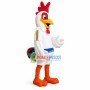 White Rooster Mascot Adult Costume 